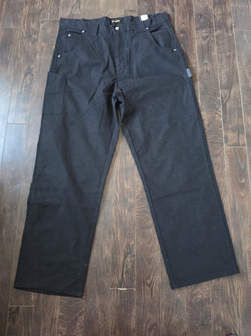 Men's Black Utility Work Pants Workload Carpenter Pant 40x32